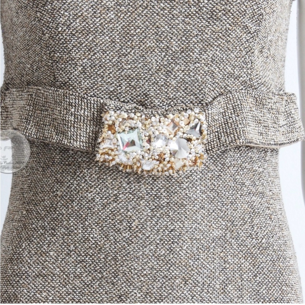 Valentino Tweed, A-line mini dress - Picture 2 of 6